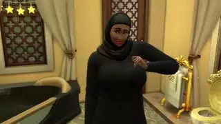 (قصة سيمز) سرقة قصر ملكة عربية