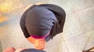 الغش على زوجتي العربية المسلمة مع حجابها