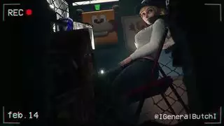 شقراء فانيسا تحصل على رواتب الشرج في ميجا بيتزابكس
