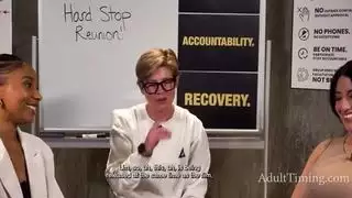 ما بعد العربدة مثليه بودكاست كينا جيمس، ريغان فوكس، بري ميلز، آنا كلير كلاودز، أوليفيا جاي، سارة العربية، ليتل بوك
