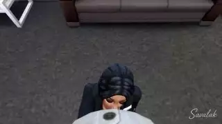 رئيس هندي مع سكرتيرته العربية