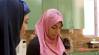ابنة العربية الملاعين زوج الأم الأبيض!